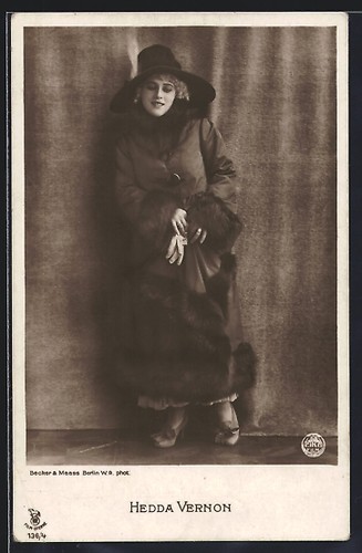 Attrice hedda vernon - attrice, in