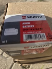  WÜRTH Batteria  LI-CV 18V
