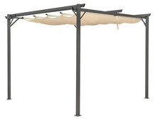 Gazebo pergola acciaio e - acciaio,