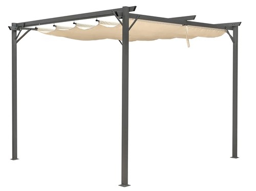 Gazebo pergola acciaio - in, e