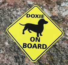 Adesivo bassotto - Doxie a