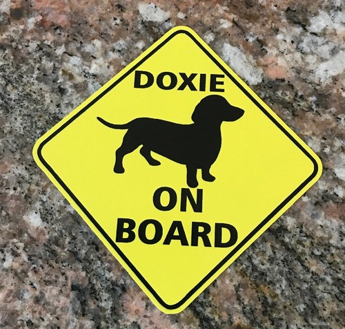 Adesivo bassotto doxie - adesivo, a