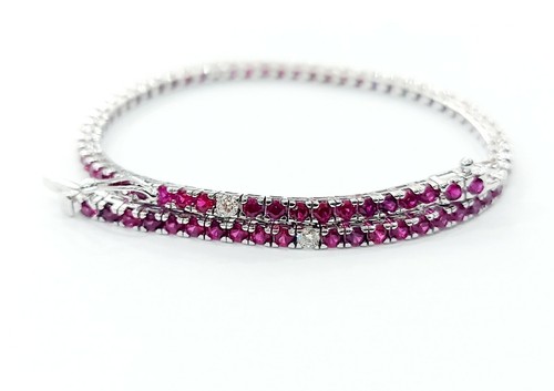 Bracciale tennis diamanti - , e