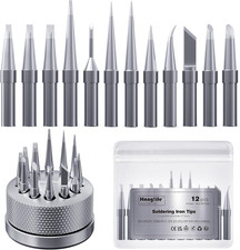 ET Punte Saldatore Stagno Con Supporto per Weller WE1010NA WES51/50 WESD51 WCC10