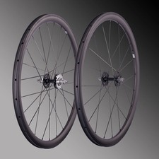 700C Pista Bici Carbonio Ruote 38/50/60/88mm Profondità Flip Flop Ingranaggi Fissi Ruote