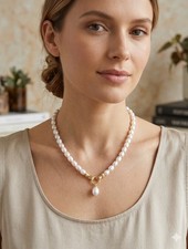 Collana di perle vere stile