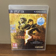 RESIDENT EVIL 5 GOLD EDITION - PLAYSTATION 3 PS3 - Completo - Originale