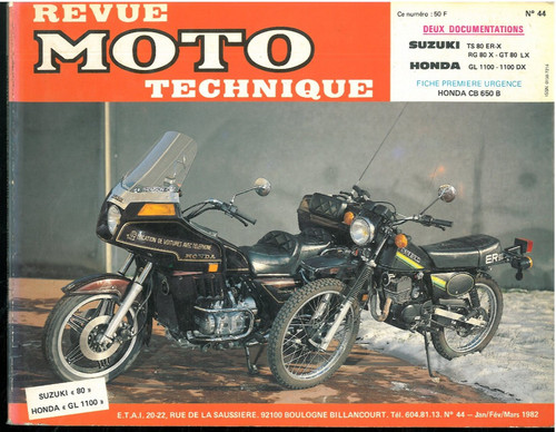 Revue moto technique rmt - moto, 44