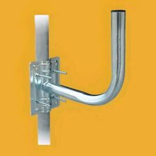 Supporto Per Antenna Staffa Palo Muro Satellitare Parabola Distanza Da 25-45 cm