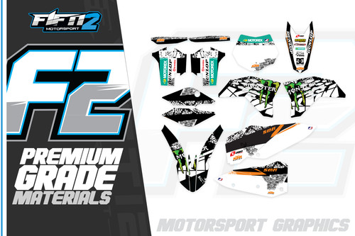 Kit grafica decalcomanie ktm - kit,