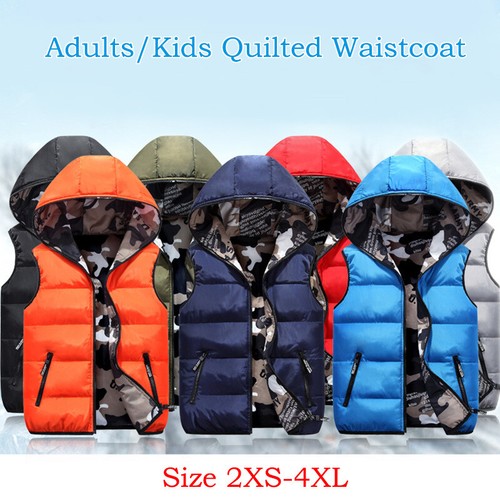 Gilet puffer quadrettato con - puffer,