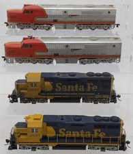 HO Scale Assorted Santa Fe