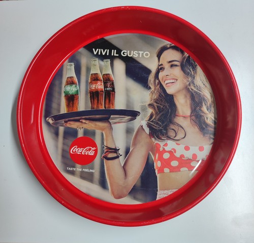 Vassoio pubblicitario coca - pubblicitario,