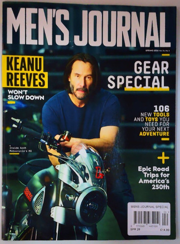 Men journal magazine - magazine, spring