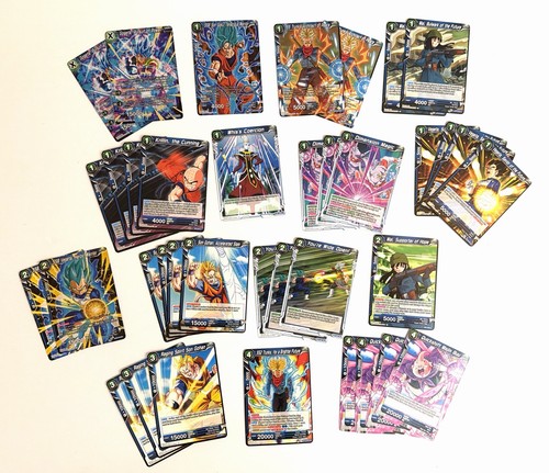 Lotto carte dragon ball - 40,