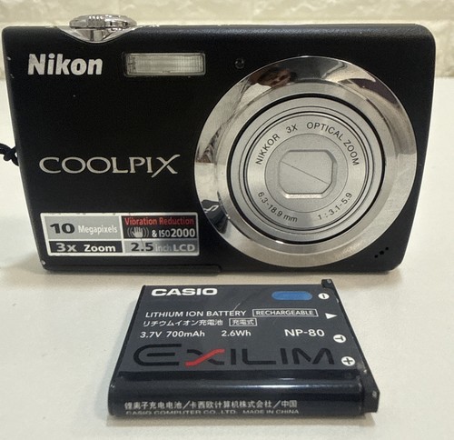 Nikon coolpix s220 10mp - coolpix,