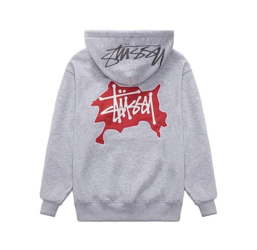 Sudadera gris stussy talla - sudadera,