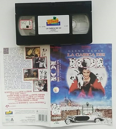 Carica dei 101 vhs walt - dei, (vhs