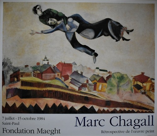 Original marc chagall 1984 - original,