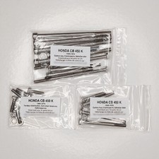 HONDA CB 450 K1-K7 1968-1974 Kit n°3 vis HEXAGONAL inox carters CB450K CB450
