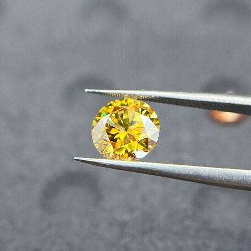 Diamante naturale giallo - , vvs1