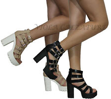 Scarpe Donne Stivaletti Sandali Spuntati Fibbie estive numeri 38 39 40