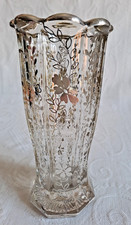 Vaso vetro fumé Art Decò