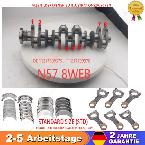 Bmw nitrate kurbelwelle mit - nitrate,