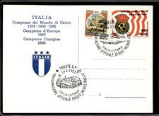cartolina postcard Calcio