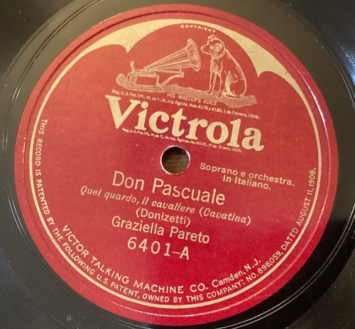 Graziella pareto 78 rpm - pareto,