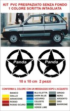 Adesivi stella Fiat PANDA 4x4