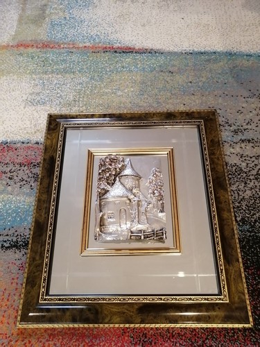 Quadro rilievo argento - quadro, in