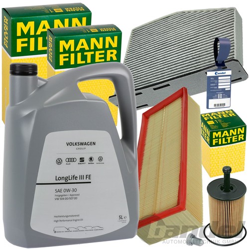 Mann filter set - filter, +