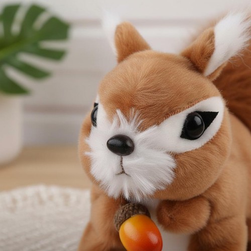 Scoiattolo peluche interattivo - scoiattolo,