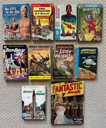 Vintage 1950s sci paperback - sci-fi,