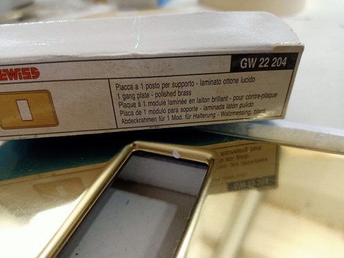 Placca gewiss - placca,