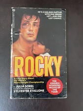 ROCKY by Julia Sorel (Paperback 1977) Based On STALLONE'S Screenplay 1979