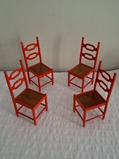 Anni '70 Sedie cucina tinello Barbie Dining Room Italian Exclusive -NO DOLL