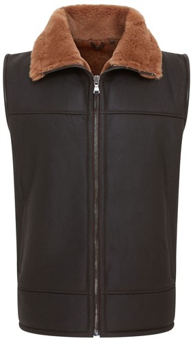 Infinity leather gilet - infinity,