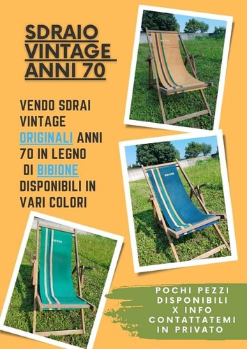 Sdraio spiaggia bibione - sdraio,