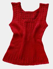 Canotta donna In Cotone 100% fatta a mano