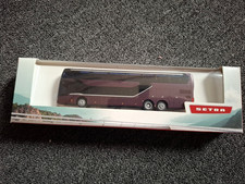 AWM Setra 531 DT modello di autobus viola design dimostrativo - 1:87