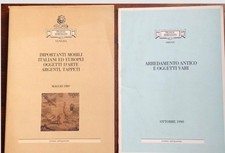 2  cataloghi aste SEMENZATO 