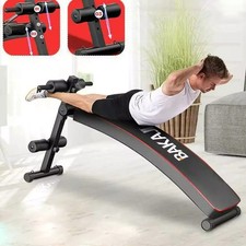 Panca Addominali per Allenamento Pieghevole Regolabil Esercizi Palestra Fitness