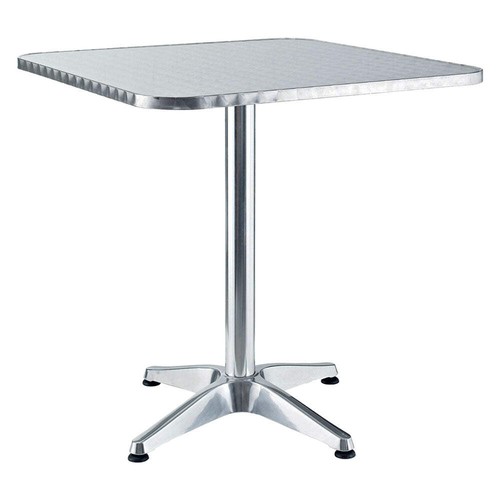 Tavolo alluminio quadro cm - alluminio,