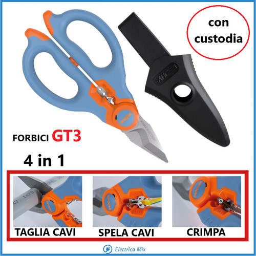 Forbici elettricista - da,