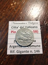 Fantastica 5 Lire in argento del 1939 Pio XII°  Vaticano