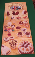 Antica gelateria del corso insegna Tabella gelati