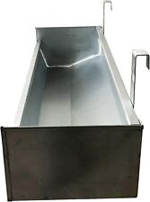 Mangiatoia Abbeveratoio Lineare Multiuso in Acciaio Zincato