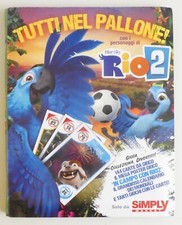 Album cards Tutti nel pallone - RIO2 - COMPLETO - Simply Market 2014